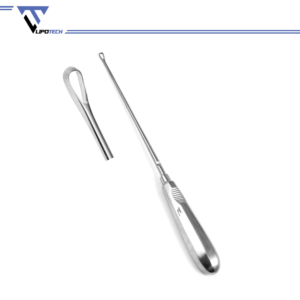 Recamier Uterine Curette Sharp-Malleable, Stainless Steel