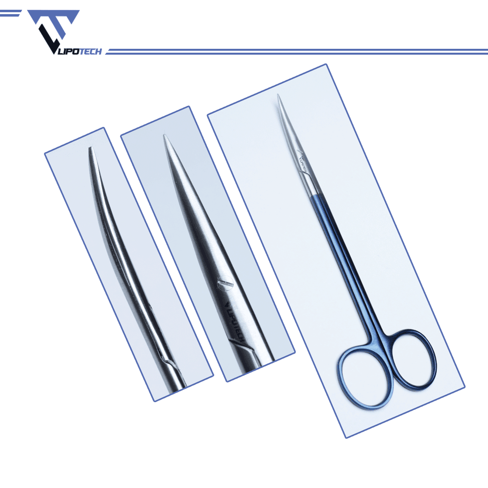 LT-500-16-09 Slim Metzenbaum Scissors – Supercut Serrated (Delicate Tips) apna shoot Surgical Instruments Manufacturer Abbeville