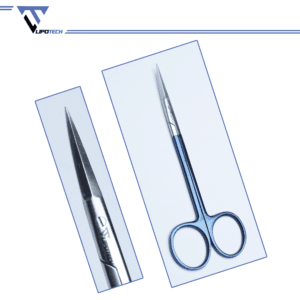 Tebbetts Delicate Dissecting Scissors – Curved, Serrated Supercut