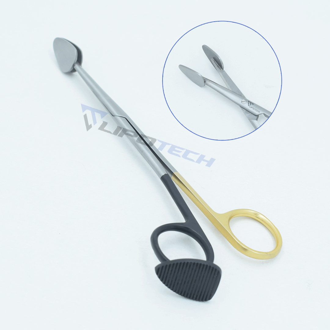 Trepsat Face Lift Dissection Scissors Spatulated-Tipped