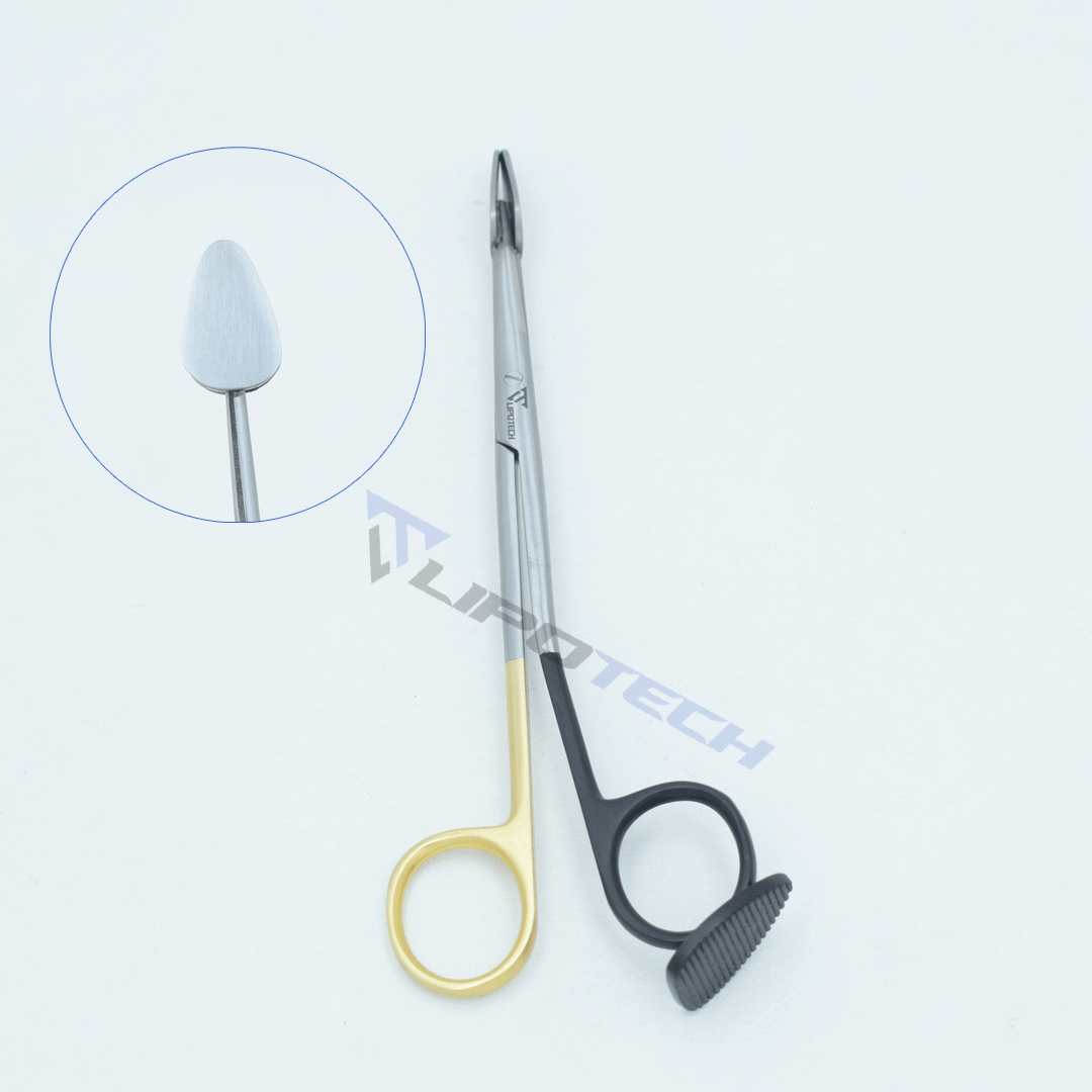 Trepsat Face Lift Dissection Scissors Spatulated-Tipped
